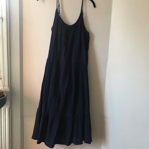 Dolan Anthropologie gauze trapeze dress